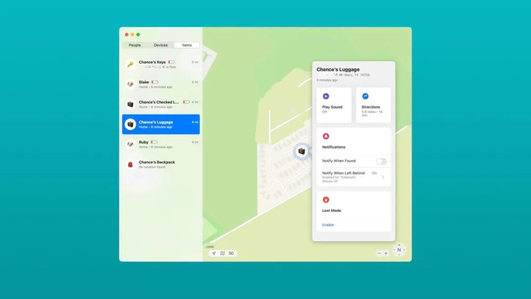 支持 AirTag，苹果 macOS 更新进一步增强 Find My 功能