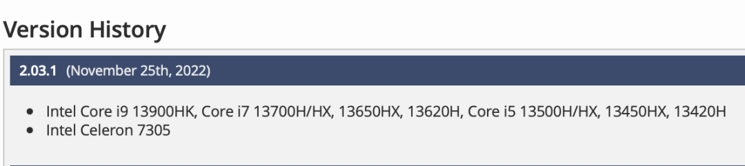 英特尔 13 代酷睿 H / HX / P / U 系列处理器发布时间爆料