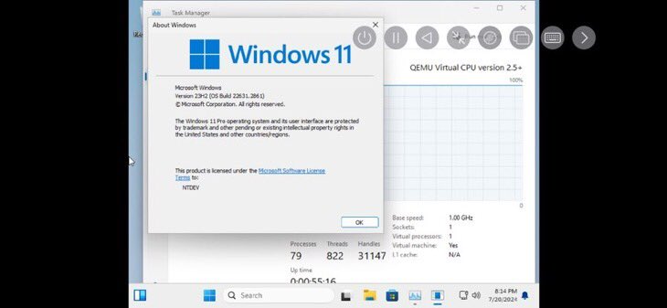 网友在苹果 iPhone 15 Pro 上跑 Win11，体验惨不忍睹