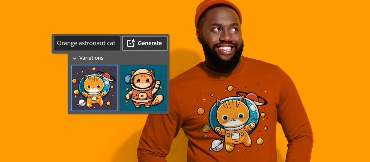 快速生成矢量图形,Adobe Illustrator 和 Photoshop 迎来新 AI 功能