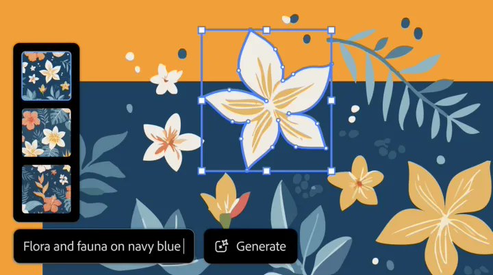 快速生成矢量图形,Adobe Illustrator 和 Photoshop 迎来新 AI 功能
